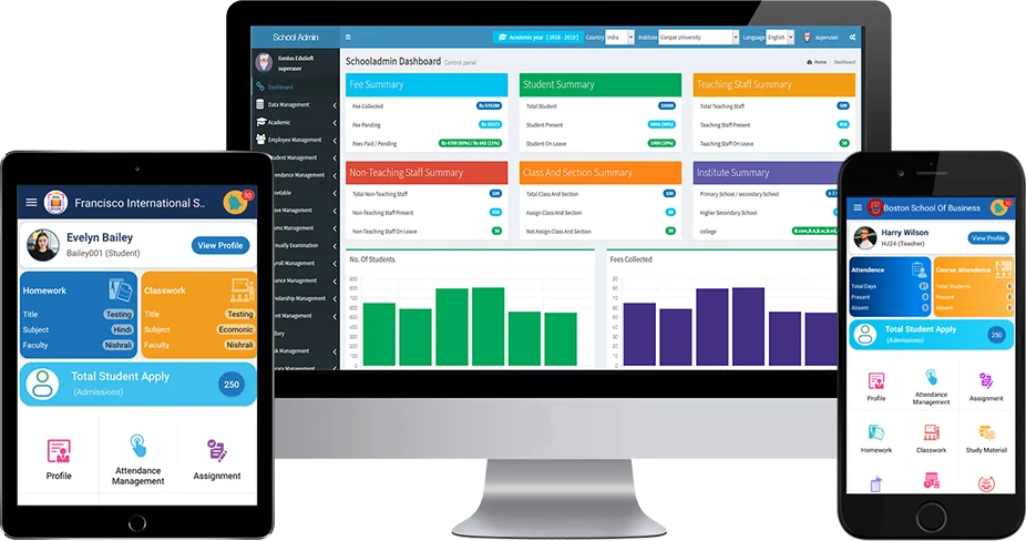 school management system image